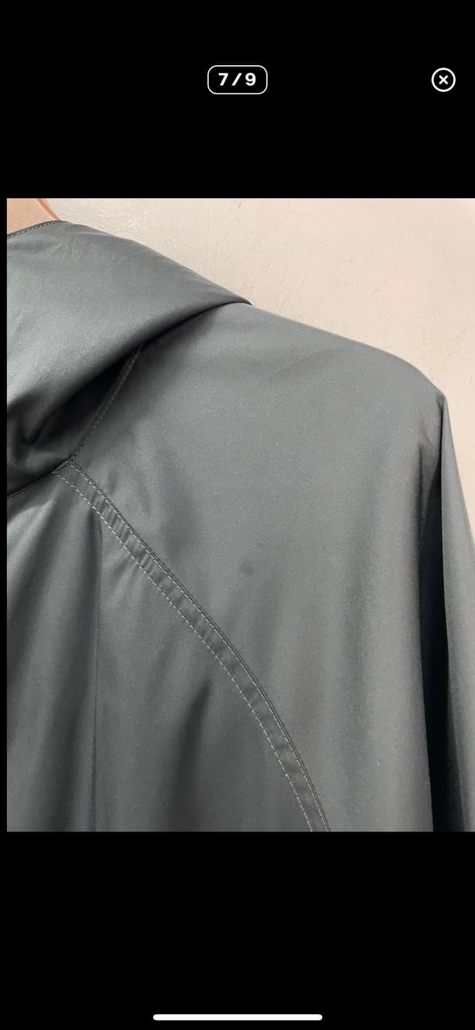 나이키 에어 우븐 후드 블랙 바람막이 A2848 상품이미지7