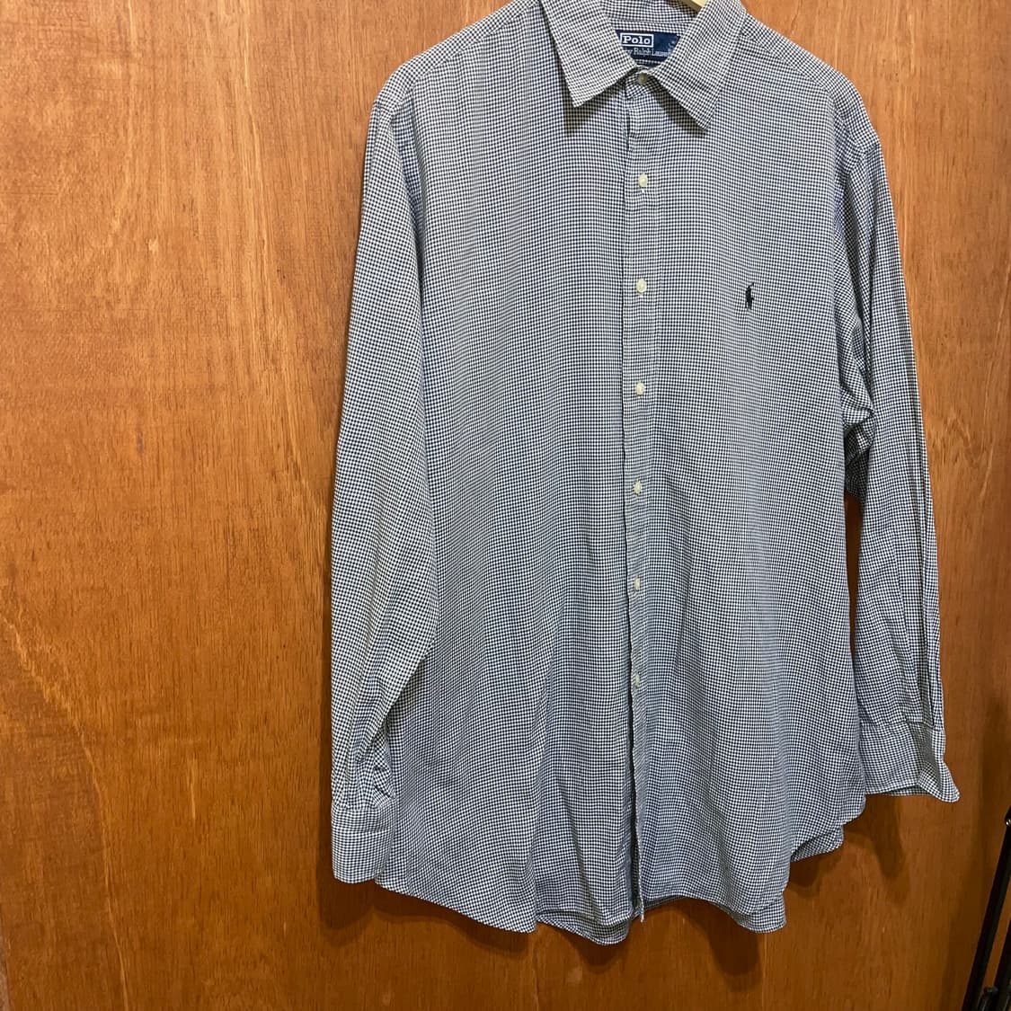 (16 1/2) POLO 폴로 랄프로렌 체크 셔츠 상품이미지1