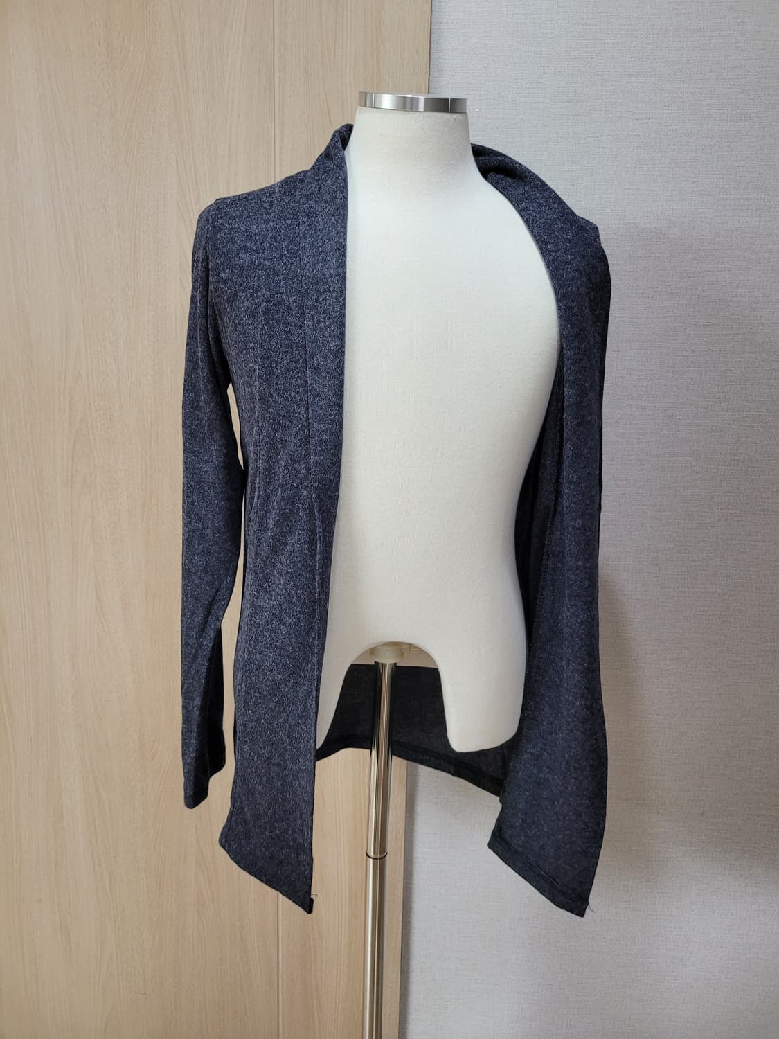 남자 오픈프론트 숄 가디건 100 네이비 상품이미지7
