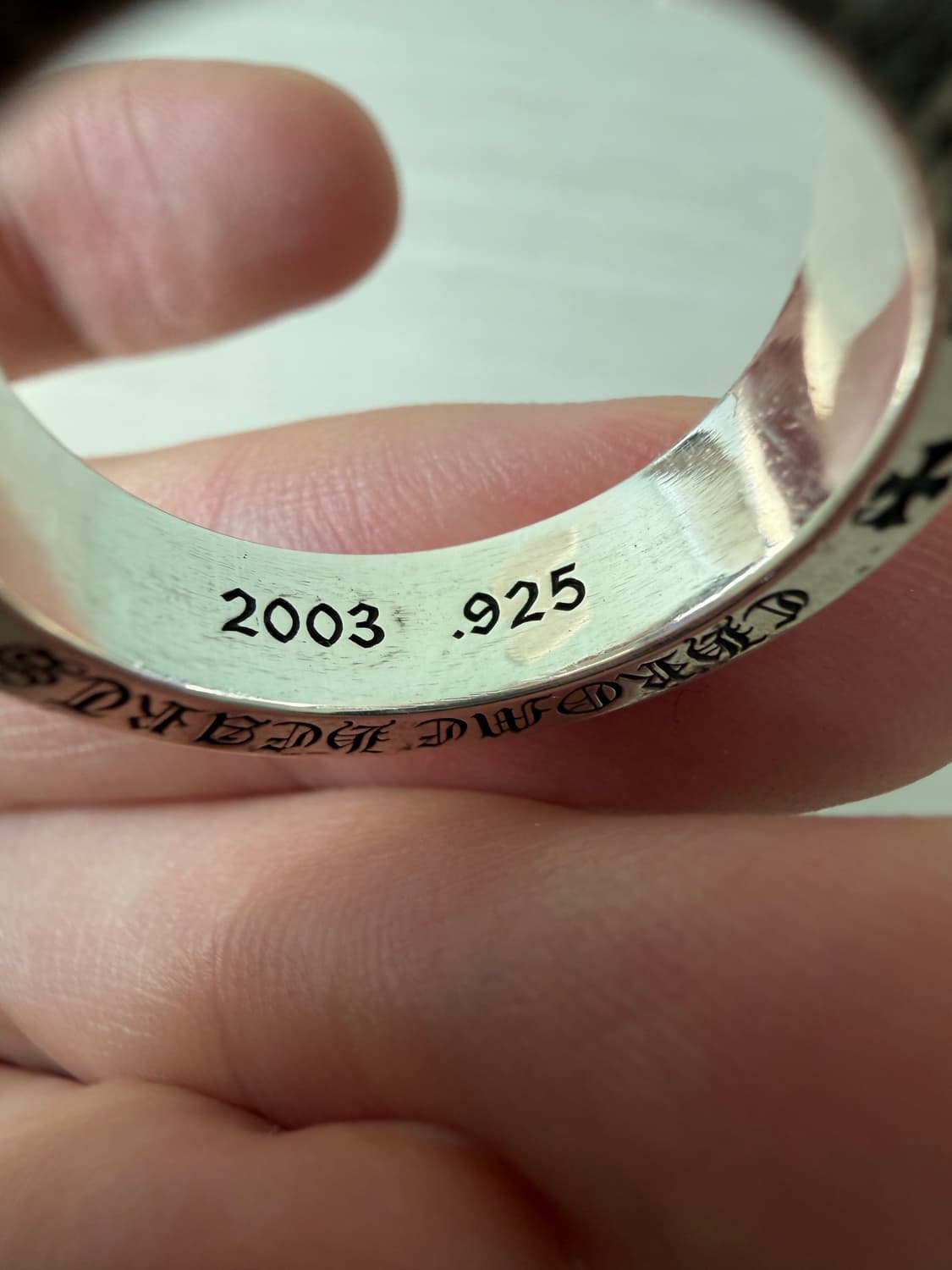 [19호] 크롬하츠 스페이서 대거링 6mm 상품이미지3