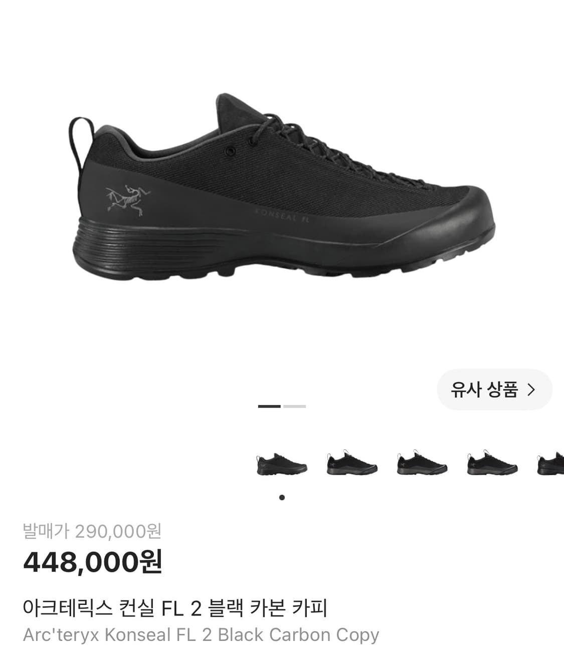 아크테릭스 컨실 FL 2 블랙 카본 카피 상품이미지1