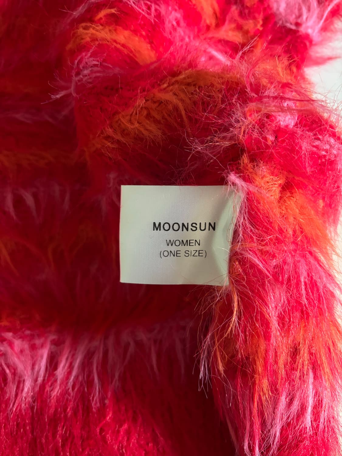 MOONSUN 문선 모헤어 니트 조끼 베스트 상품이미지4