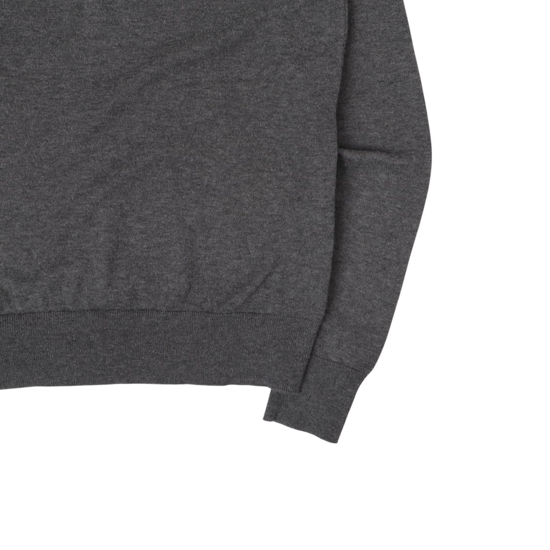 폴로 랄프로렌 우먼스 그레이 코튼 브이넥 니트 상품이미지7