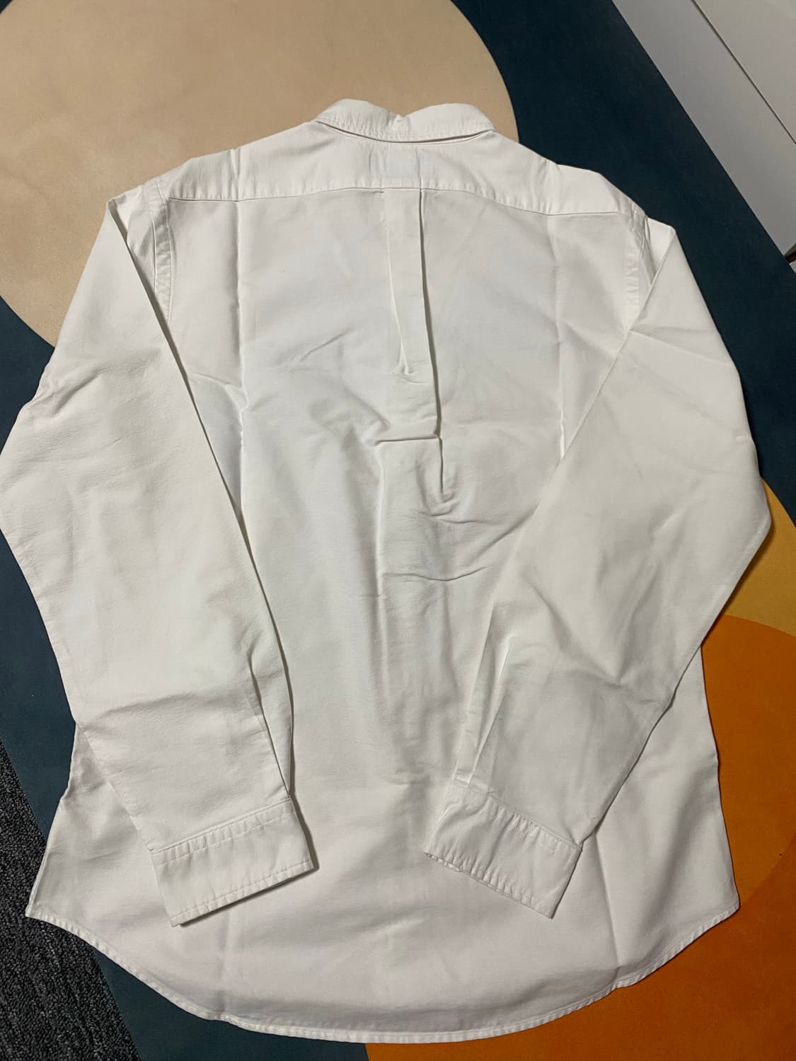 급처, 폴로 최신형QR택 옥스포드 화이트 셔츠 상품이미지5