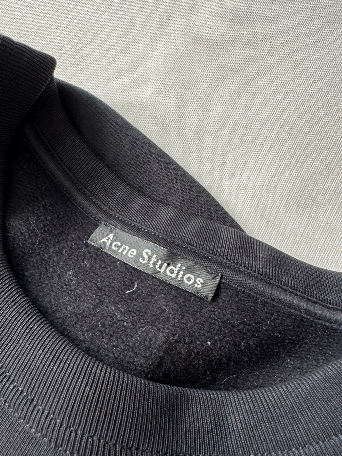 acne studios 아크네 스튜디오 페이스 패치로고 맨투맨 상품이미지6