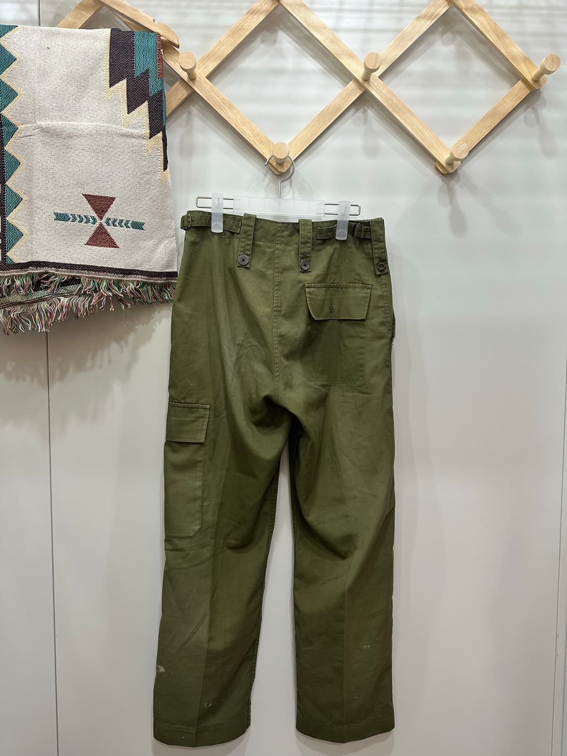 70s British Army 오버롤 트루져 팬츠 상품이미지2