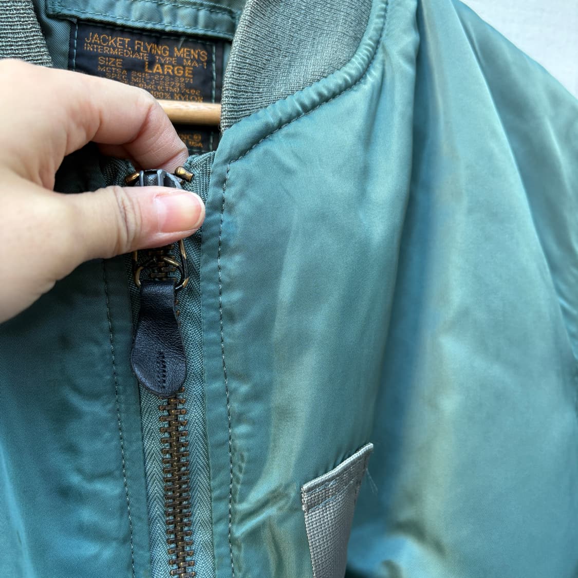 Alpha 90s 알파 made in usa Ma-1 자켓 상품이미지4