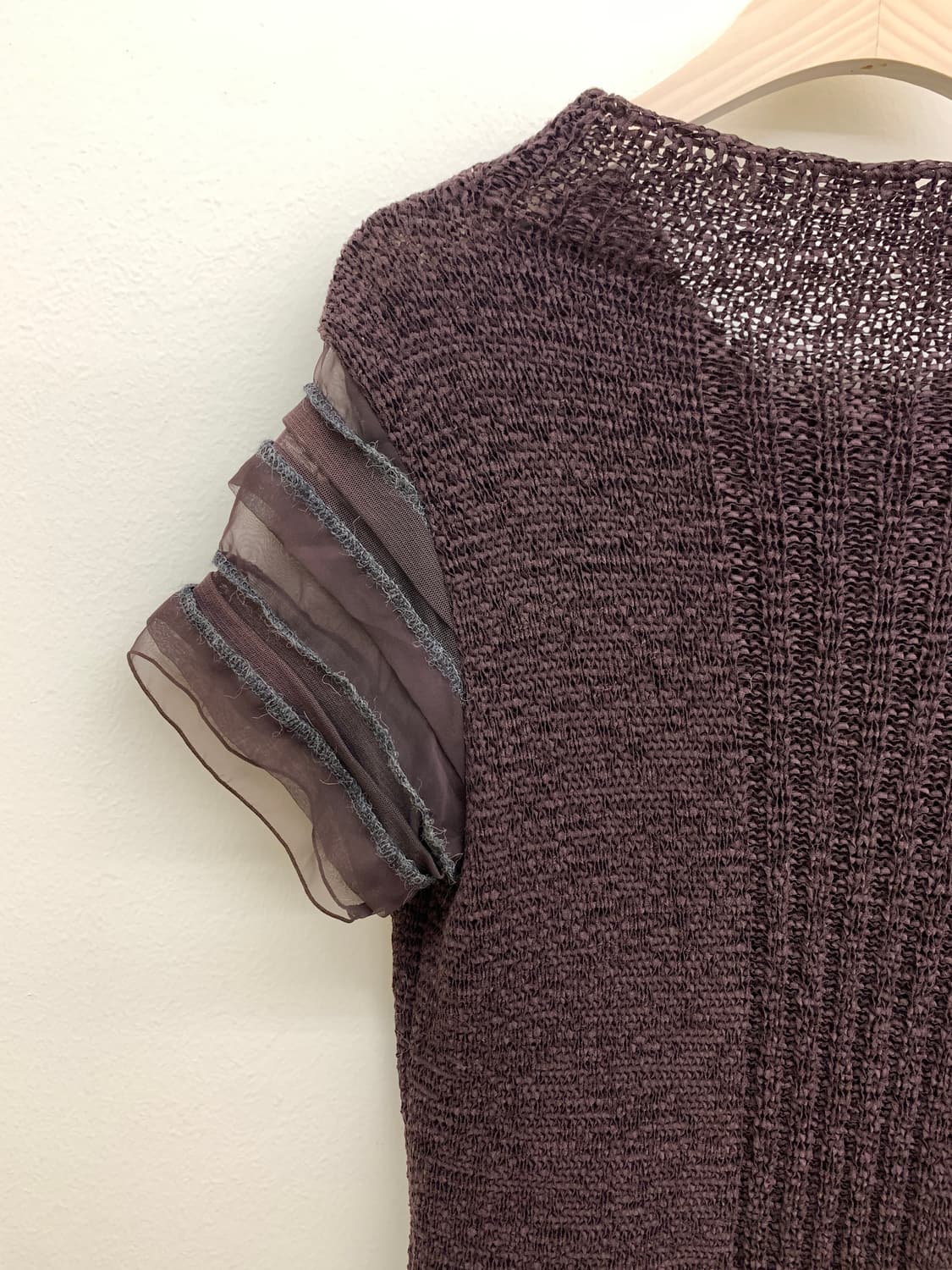 크로셰 투웨이 니트 crochet 2way knit 상품이미지2