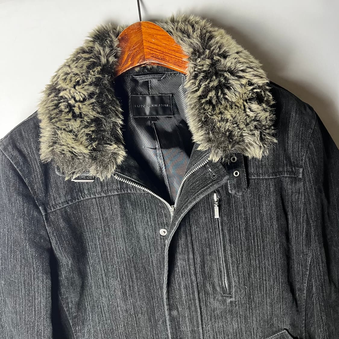 [PAZZO DENIM STORE] 00's 아카이브 퍼트리밍 자켓 상품이미지3