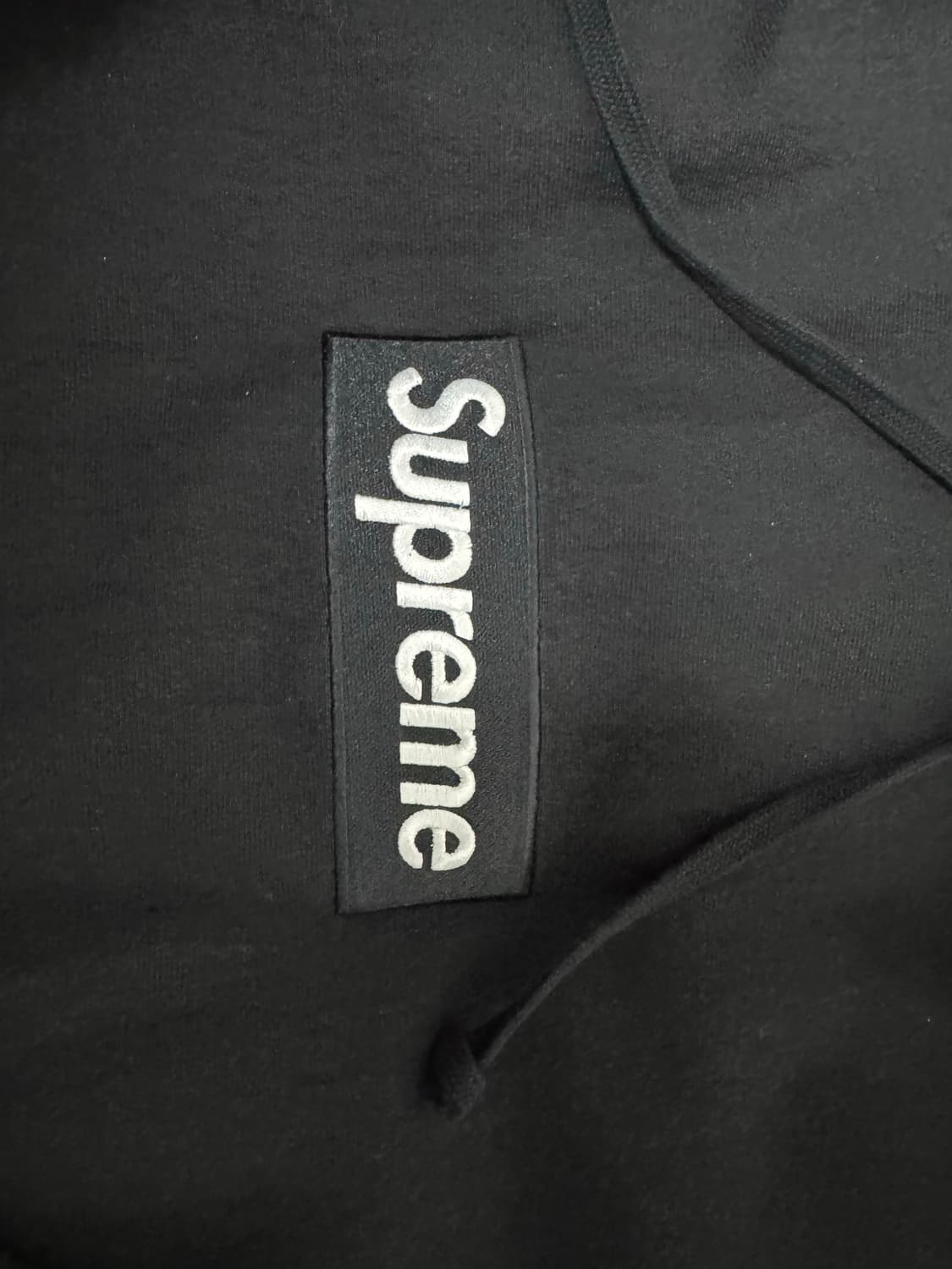 슈프림 박스로고 후드 스웨트셔츠 블랙 - 24FW 상품이미지3