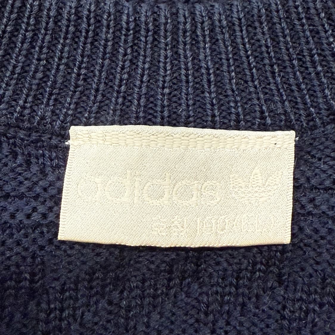 아디다스 네이비 니트 조끼 100 상품이미지4