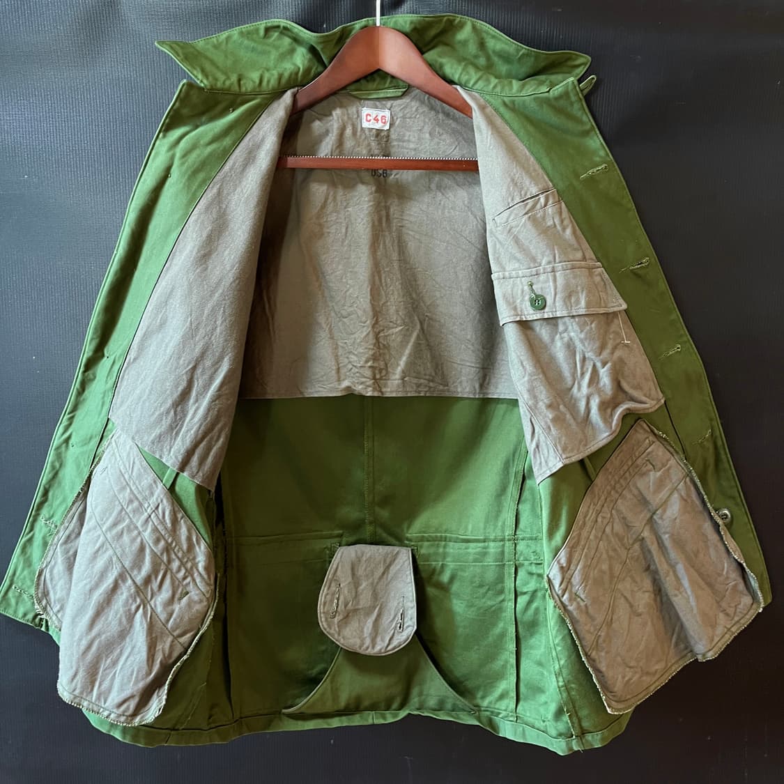  70s 스웨덴군 오리지널 필드 자켓 북유럽 상품이미지10