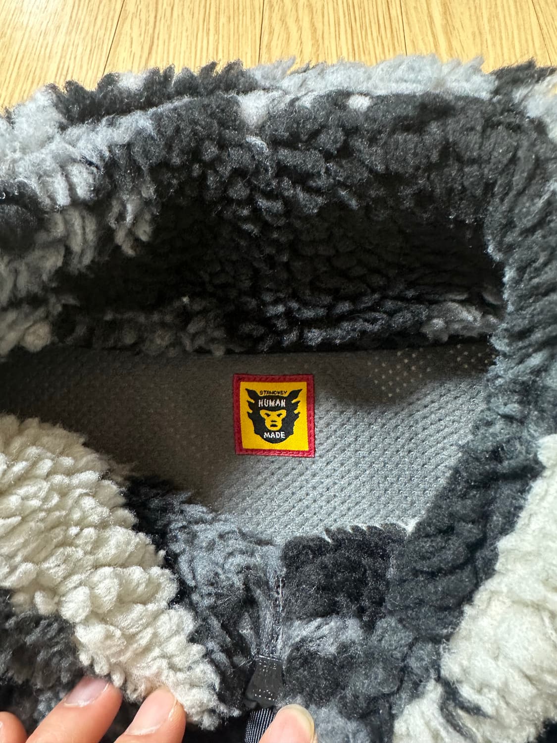 휴먼 메이드 애니멀 플리스 자켓 그레이 상품이미지3