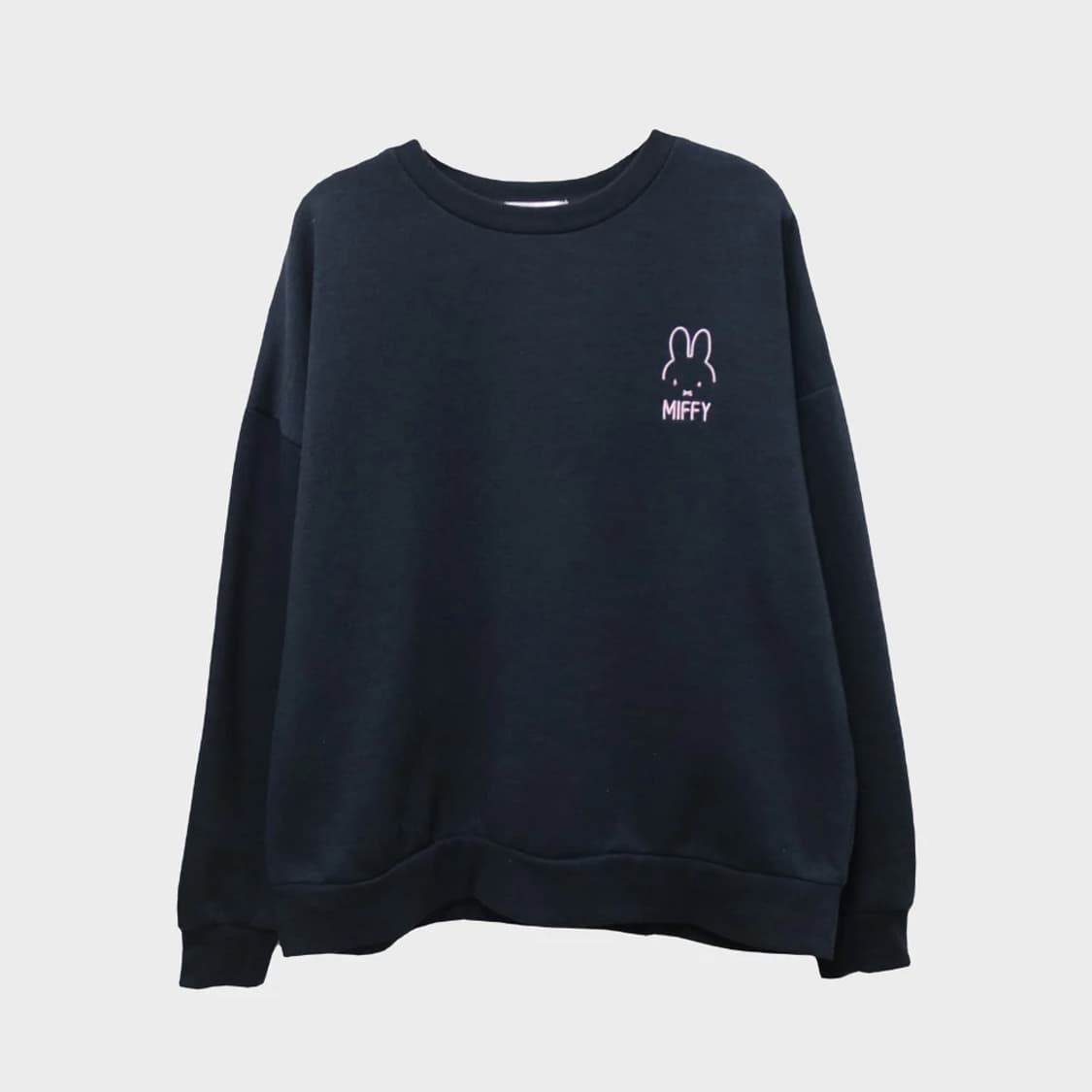 미피 네이비 프린팅 맨투맨 61116 상품이미지2