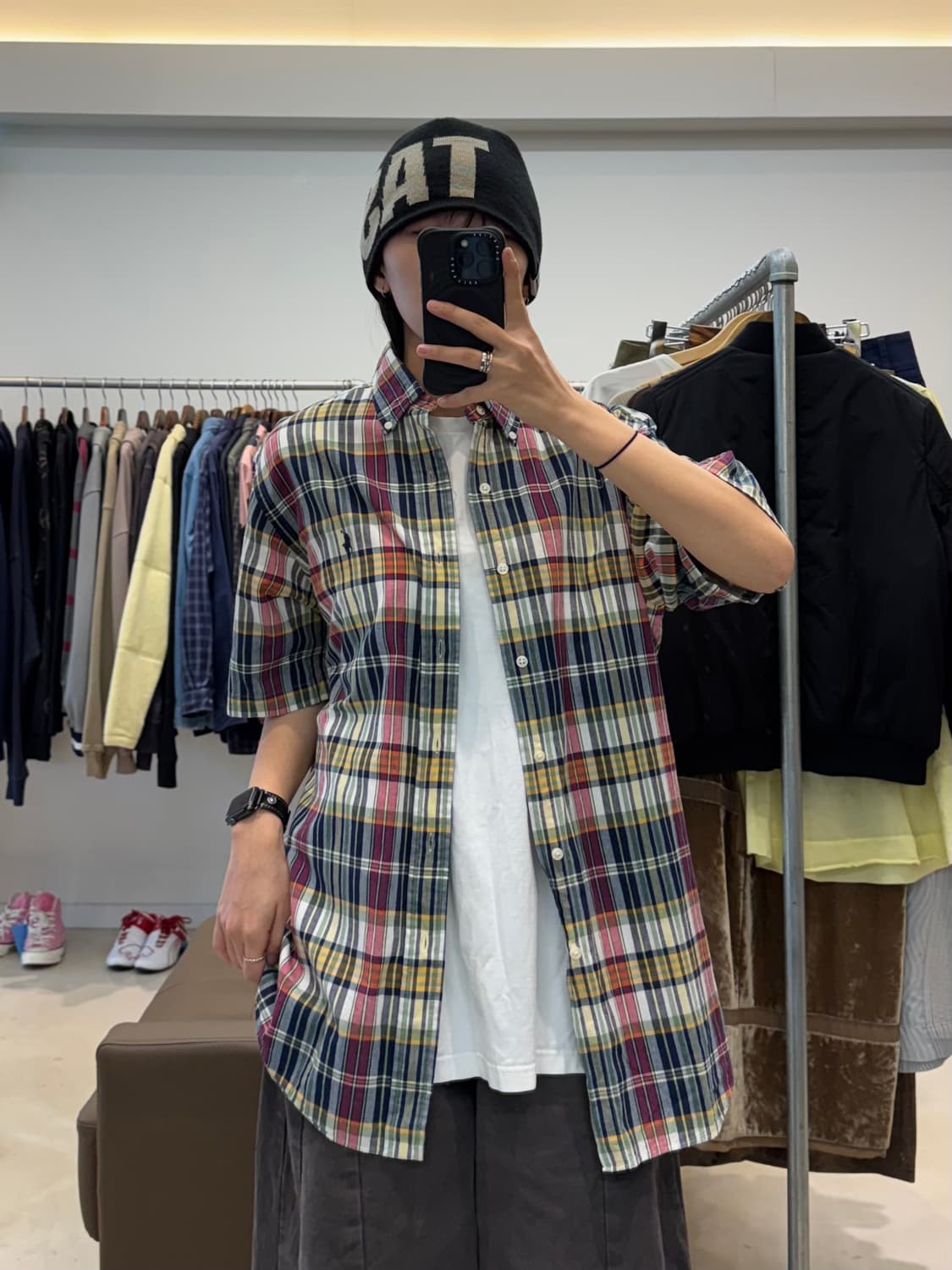 폴로 랄프로렌 체크 반팔 셔츠 상품이미지9