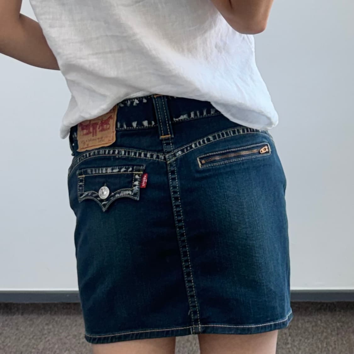 Levis 리바이스 데님 미니 스커트  상품이미지1
