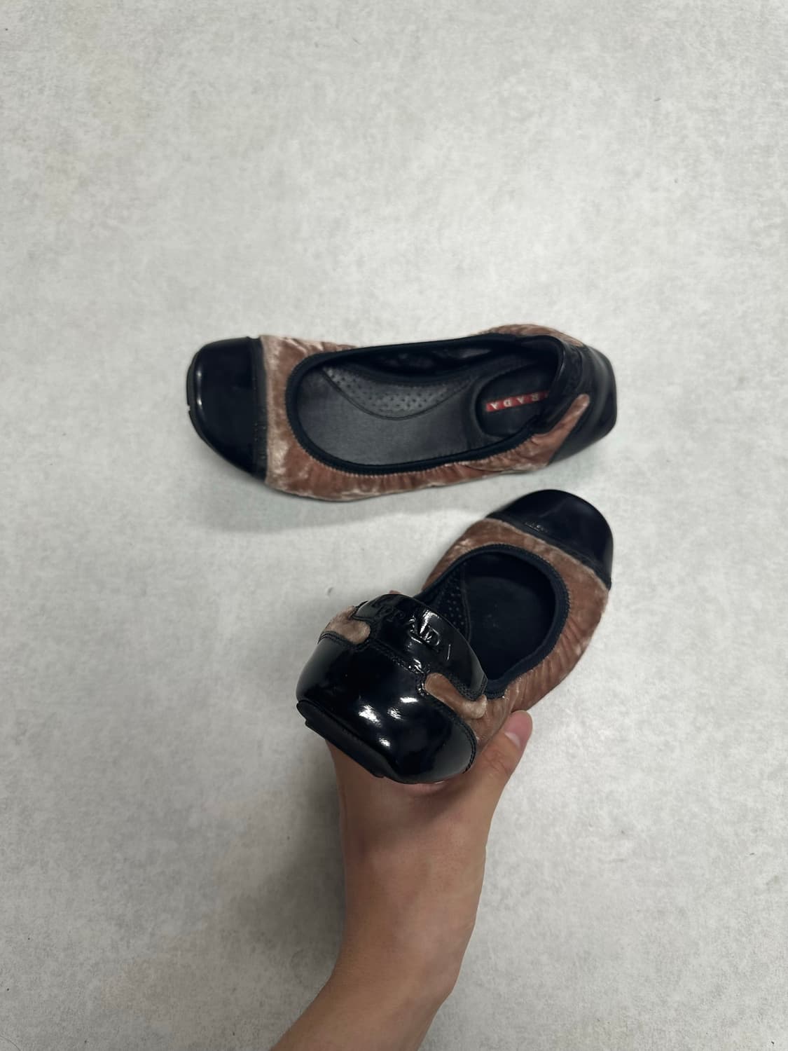 프라다 스포츠 발레 플랫슈즈 상품이미지3