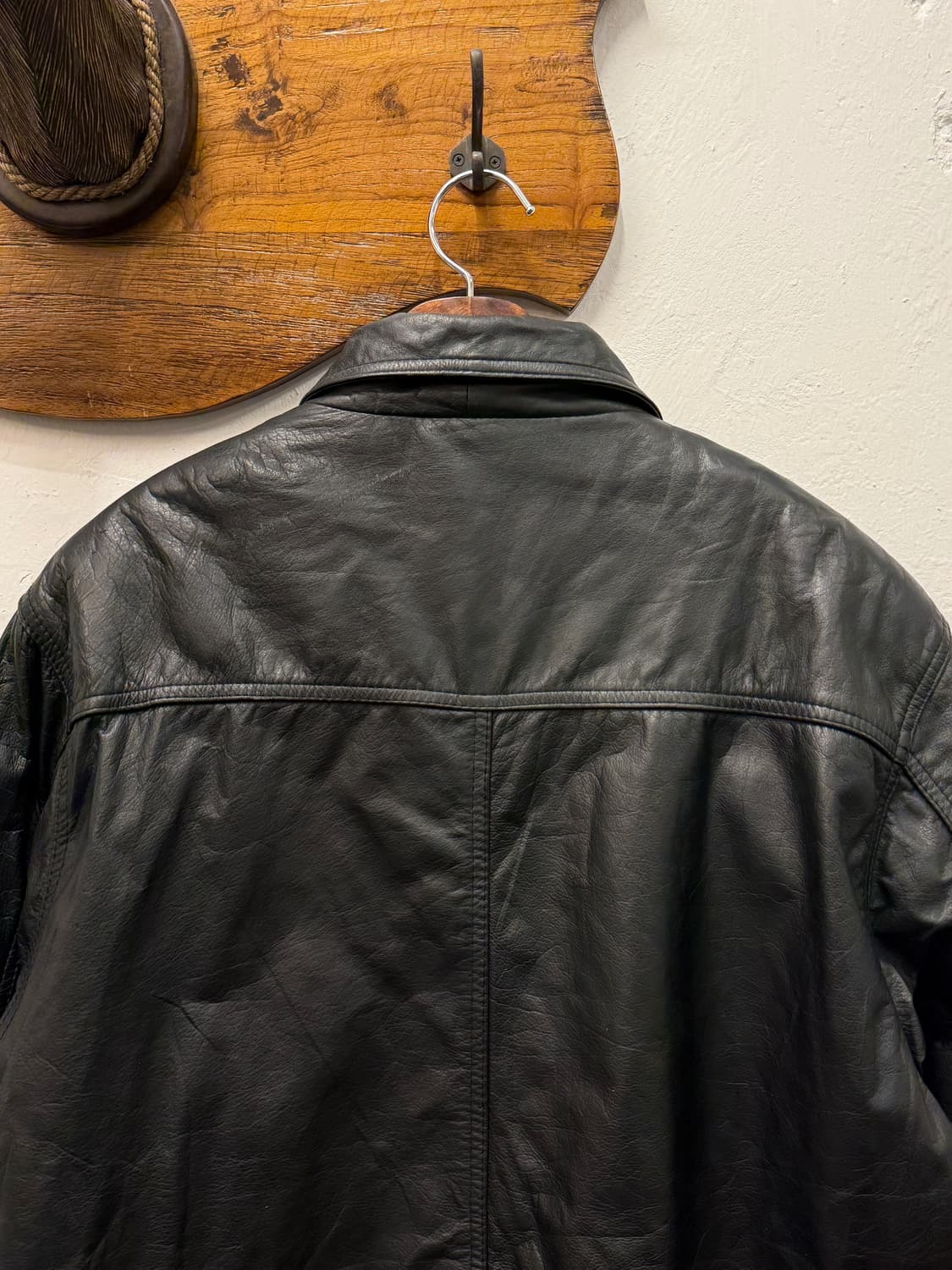 M) RECUERDO CLUB Cowhide Leather Car Coa 상품이미지5