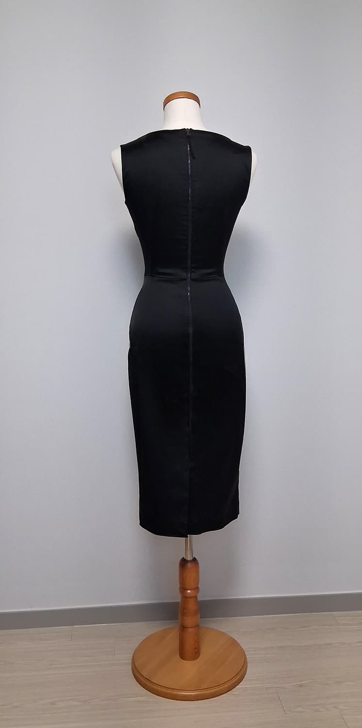 돌체앤가바나(D&G) 스퀘어넥 새틴 바디콘 원피스 IT38 상품이미지4