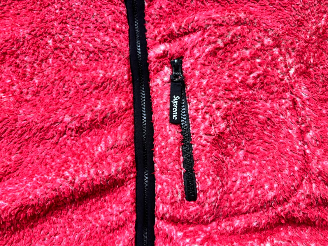 슈프림 x 케이트 모스 플리스 자켓 레드 - 24FW 상품이미지5