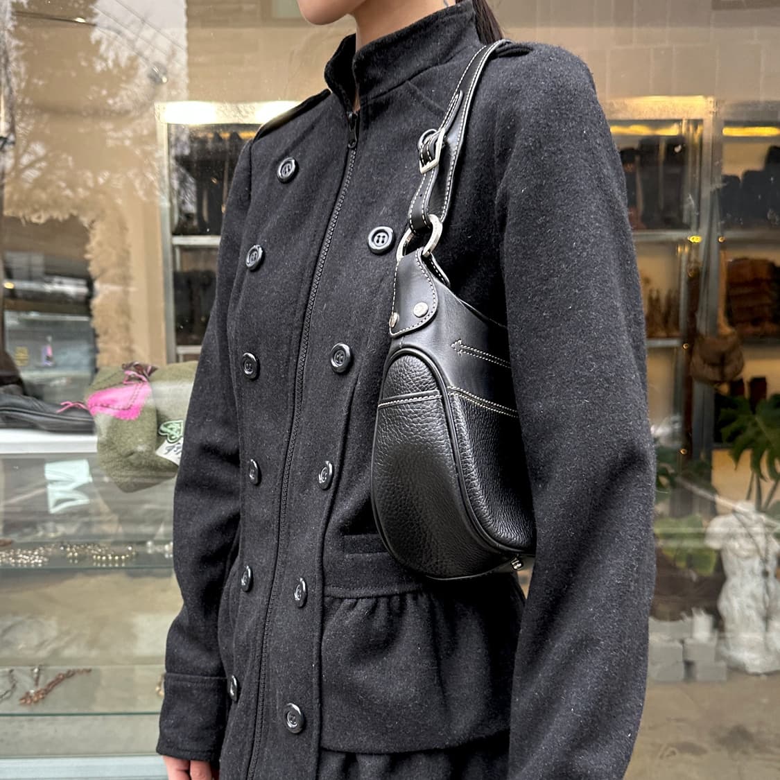 00s 카파치 이태리 가죽 애로우 가방 상품이미지10