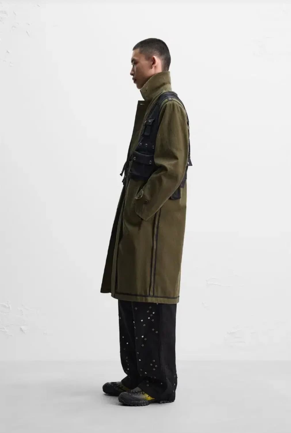 자라 x 앤더슨벨 콜라보 트렌치 코트 s~m (원가 38.5만원) 상품이미지6