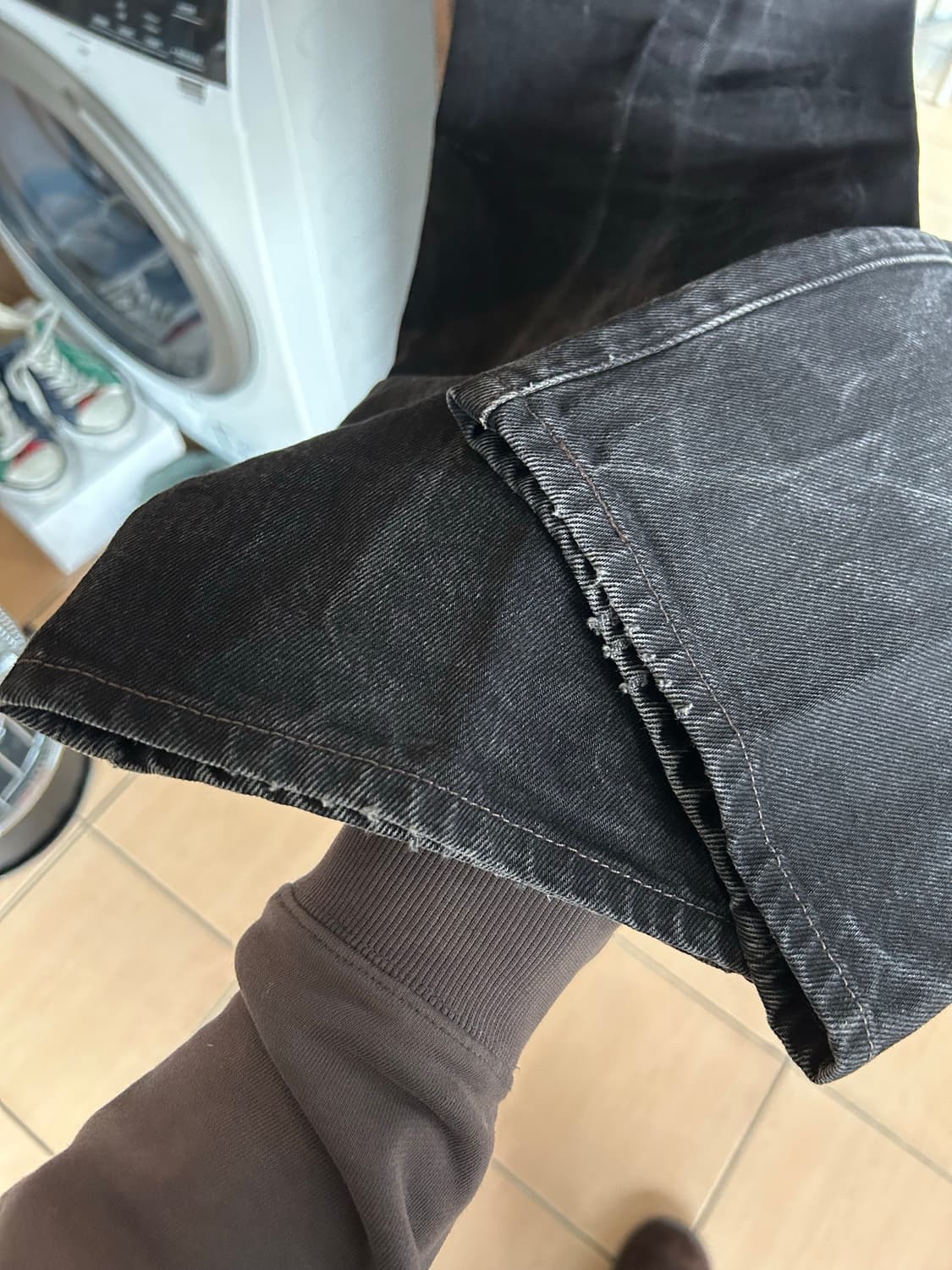 00‘s 리바이스501 블랙진 32in 상품이미지9