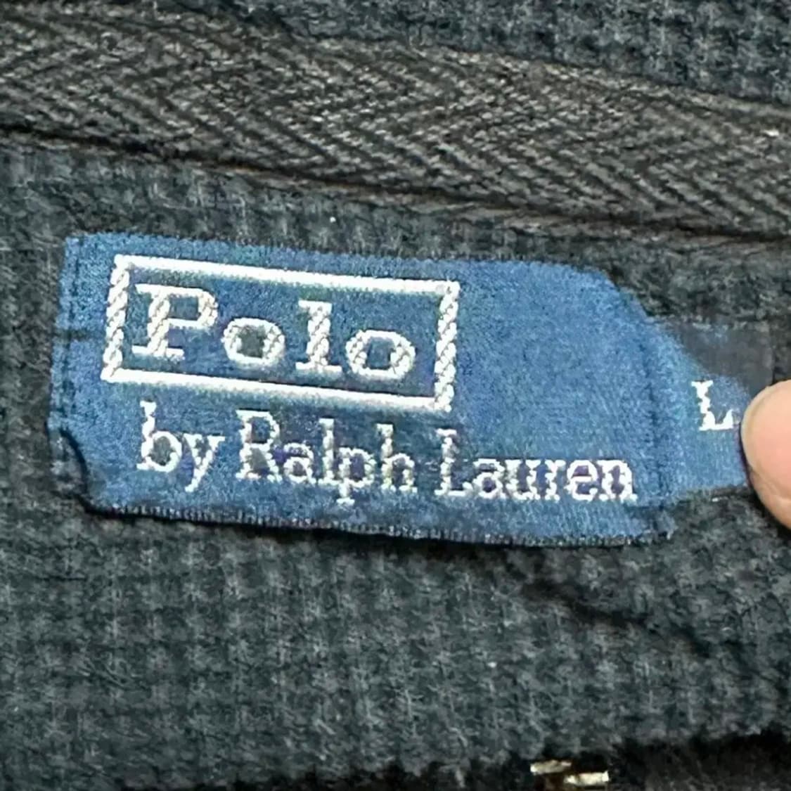 폴로랄프로렌 화이트 포니 네이비 후드집업 상품이미지4