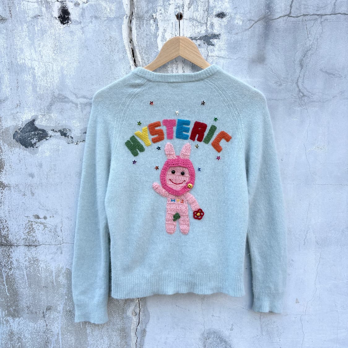 Hysteric Glamour 히스테릭글래머 앙고라 니트 집업 상품이미지1