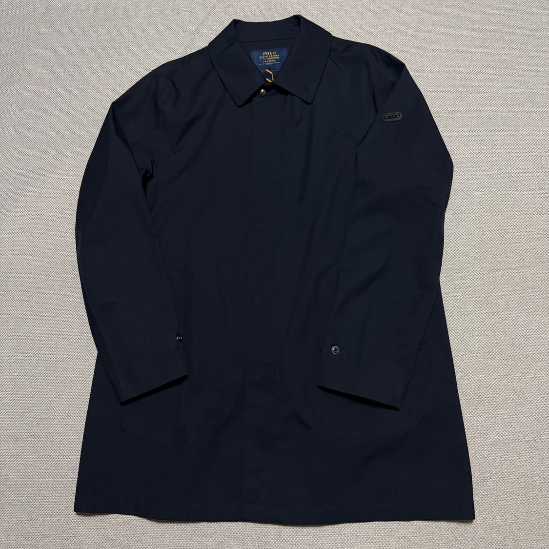 폴로 랄프로렌 네이비 트렌치 레인 코트 상품이미지1