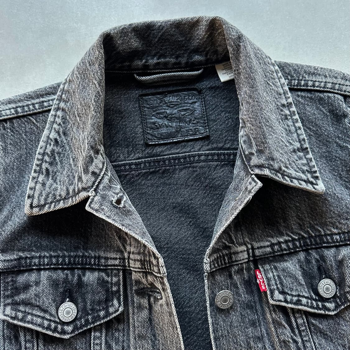 [S]리바이스 Levi's 클래식 흑청 트러커 자켓 상품이미지9