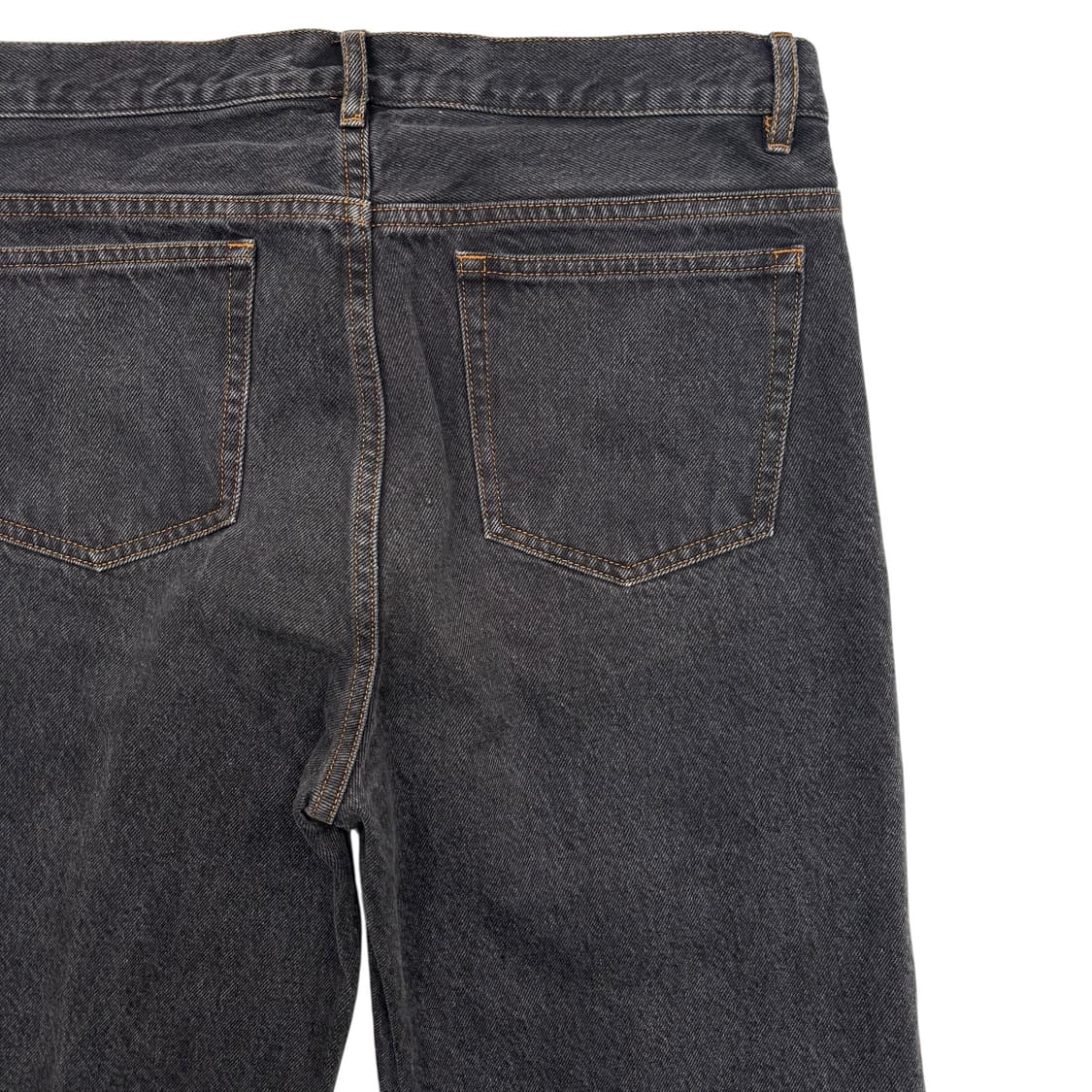 아페쎄 흑청 데님 팬츠 32 inch 상품이미지5