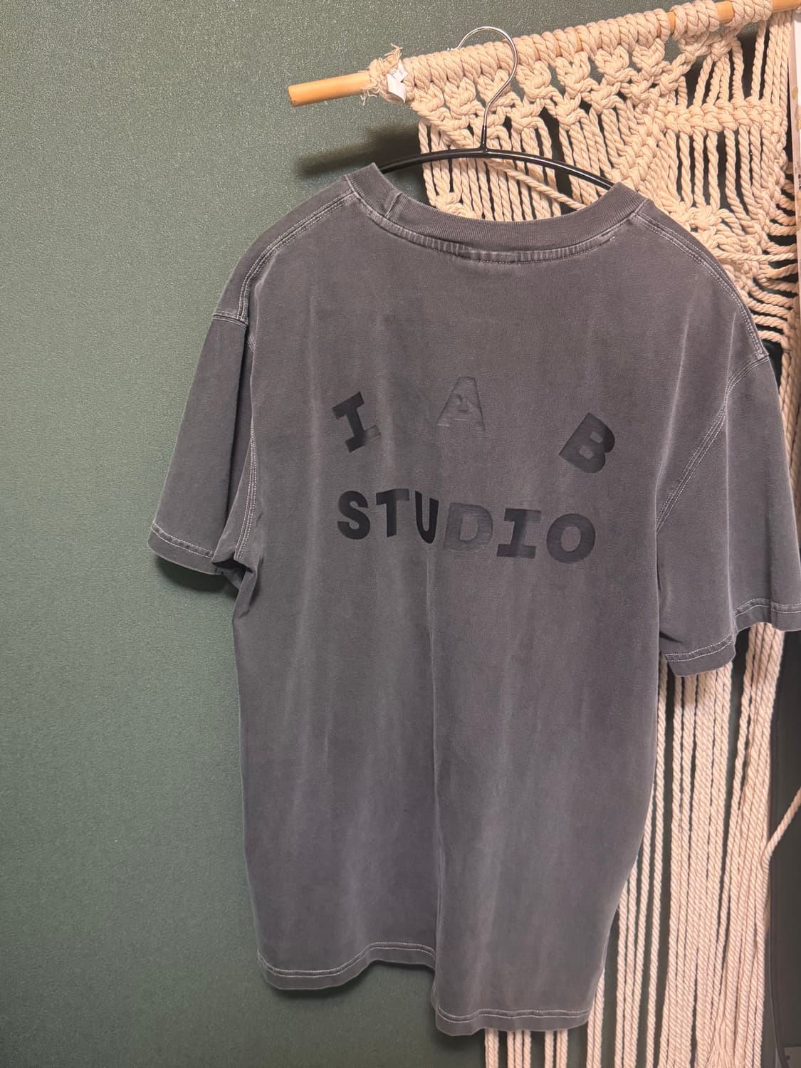 아이앱 스튜디오 피그먼트 반팔 (m사이즈) 상품이미지4