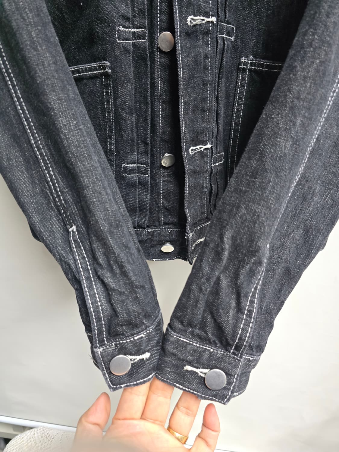 ㆍ블랙진 데님 자켓 M 상품이미지4