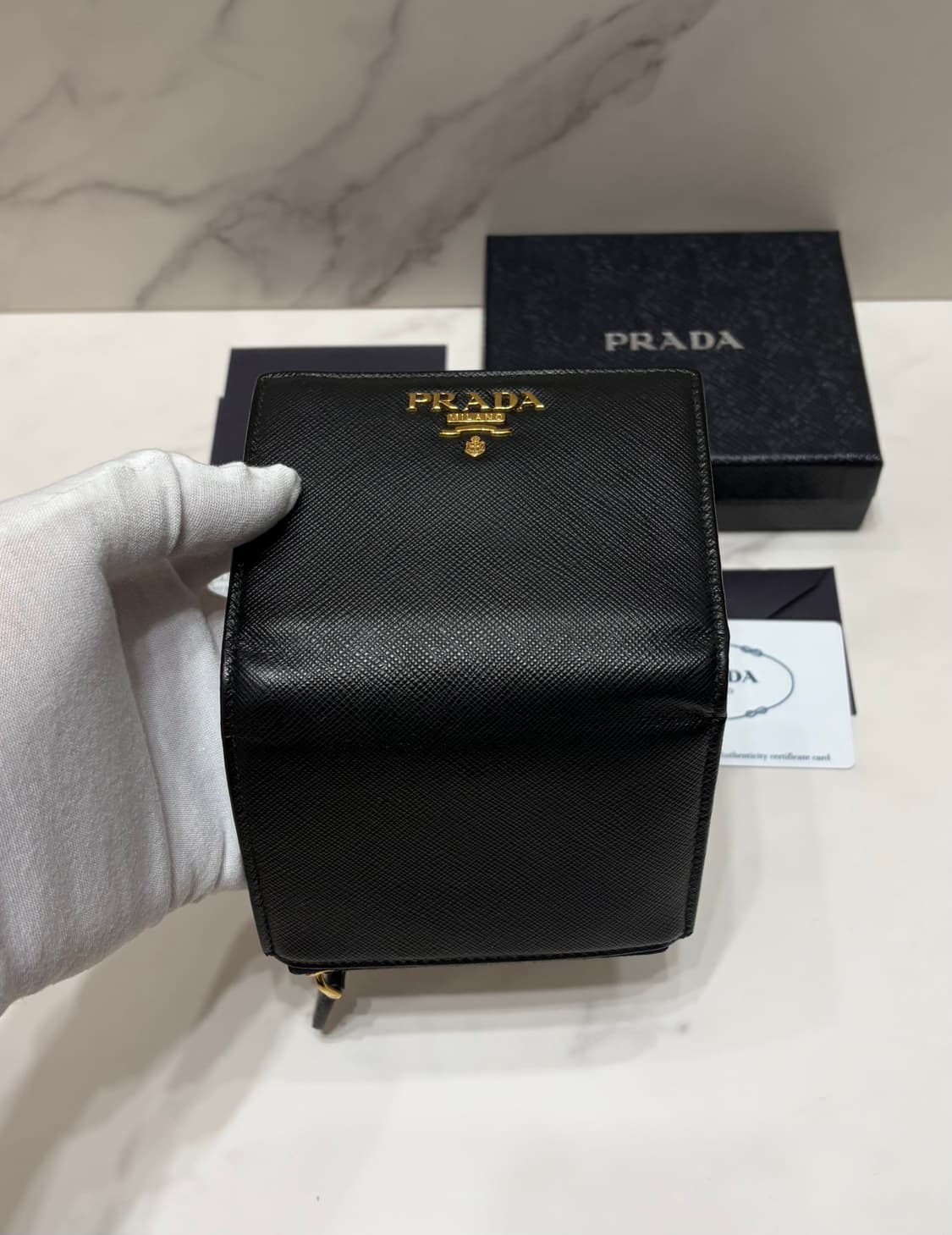 [정품] 프라다 사피아노 반지갑  상품이미지6