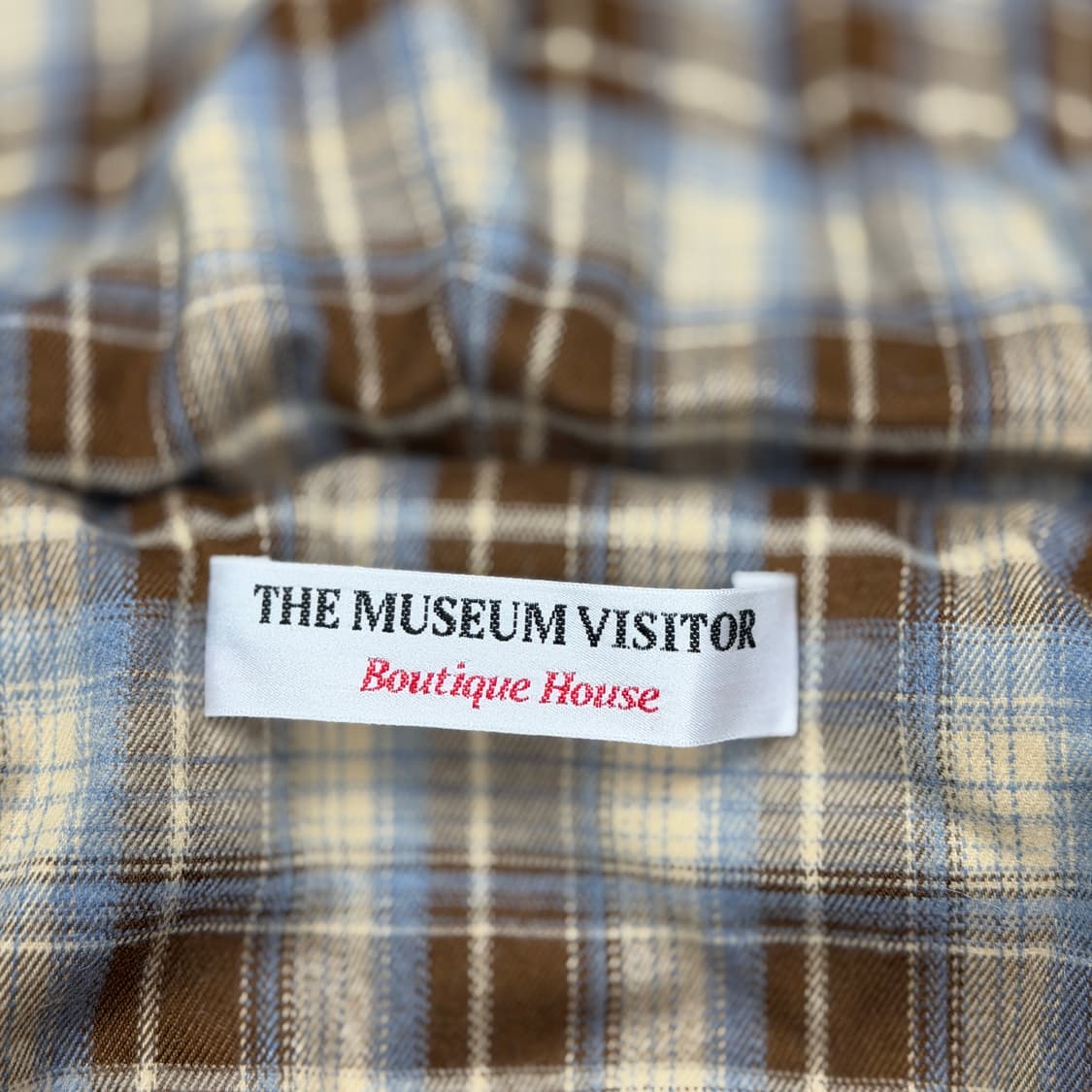 더뮤지엄비지터 퍼자켓 떡볶이 코트 베이지 브라운 상품이미지5