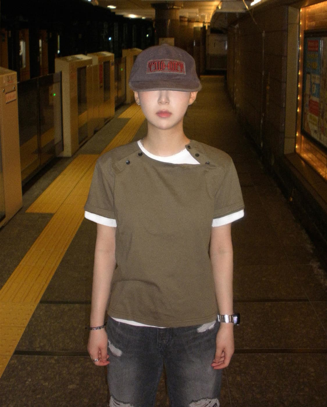 [Size:01] Huey DOUBLE SIDE BUTTON HENRY 상품이미지2