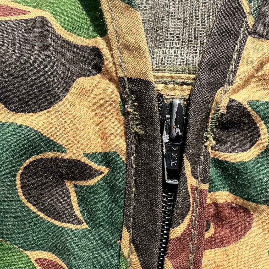 70’s Saftbak 덕 카모 헌팅 베스트 상품이미지2