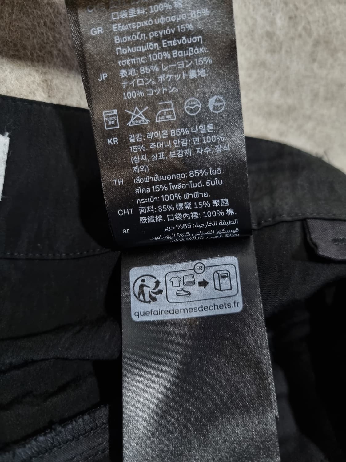 여성 32 코스 와이드 팬츠 반바지 상품이미지7