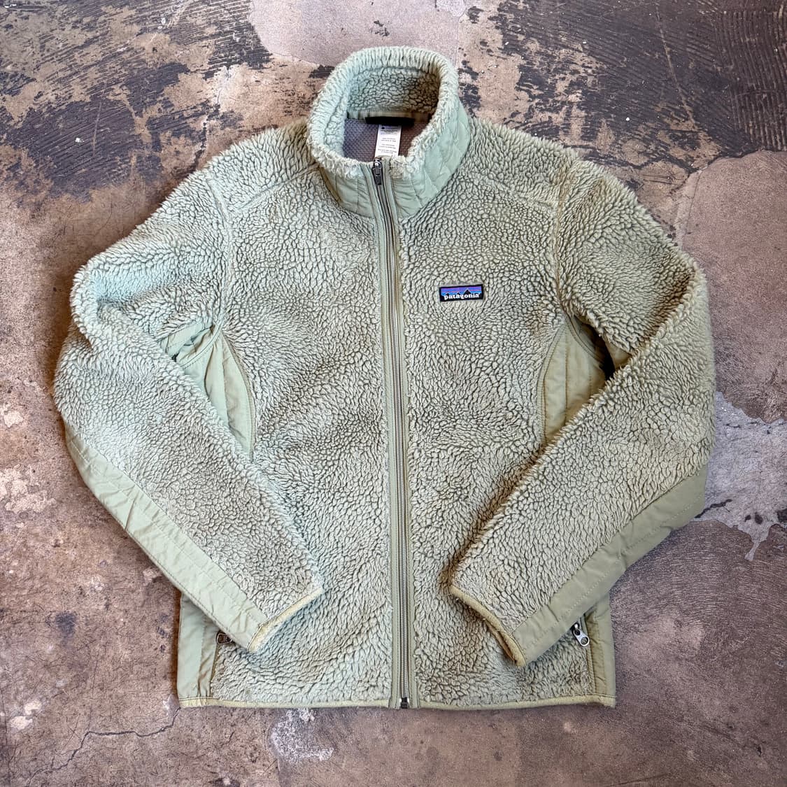 파타고니아 플리스 풀집 그린 상품이미지1