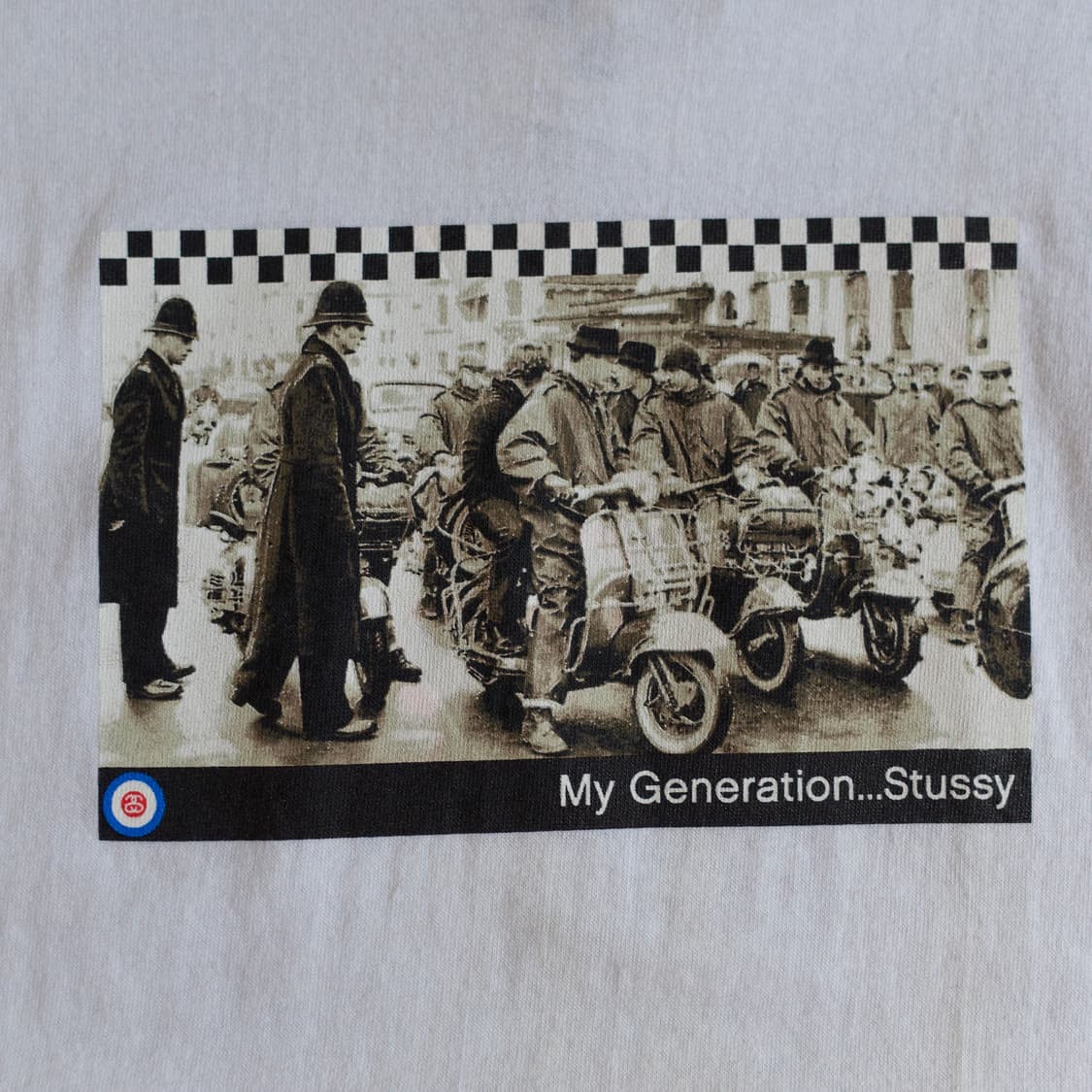 00’s Stussy X The who USA made 1/2 tee 상품이미지4