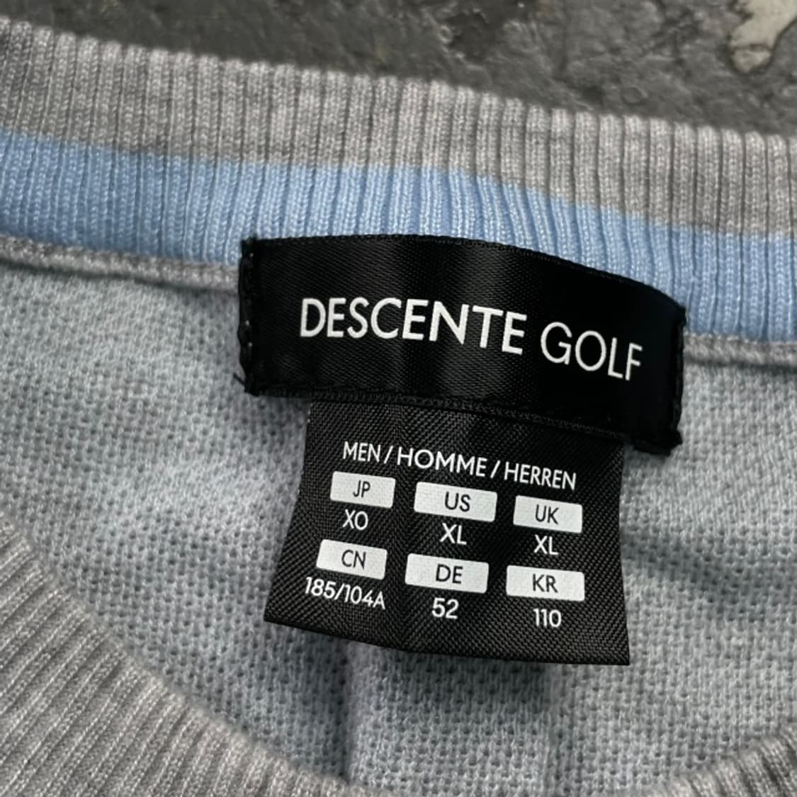 105 데상트 골프 니트  상품이미지3