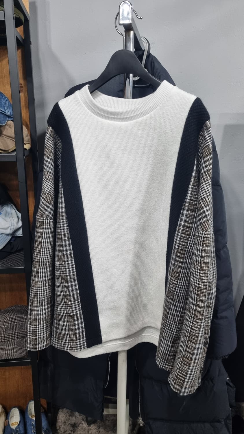 SYSTEM 시스템(한섬) 믹스 모혼방 니트티 100적당 상품이미지1