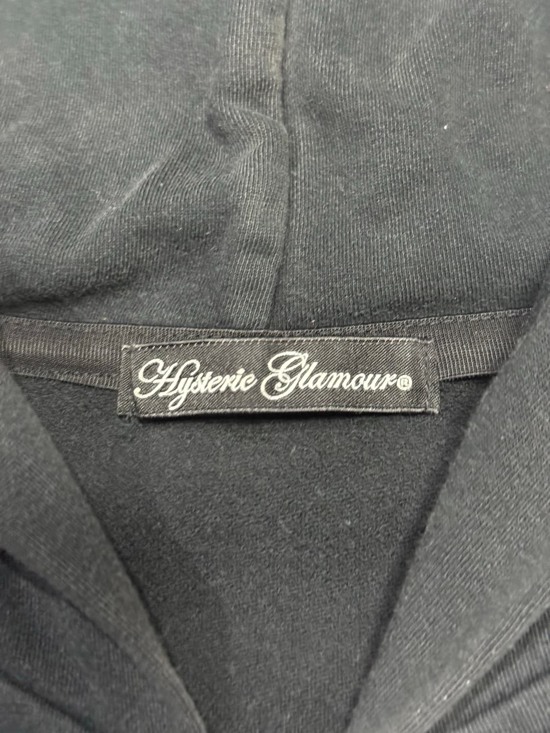 히스테릭 글래머 아카이브 바이커걸 해골 후드 집업 자켓 상품이미지5