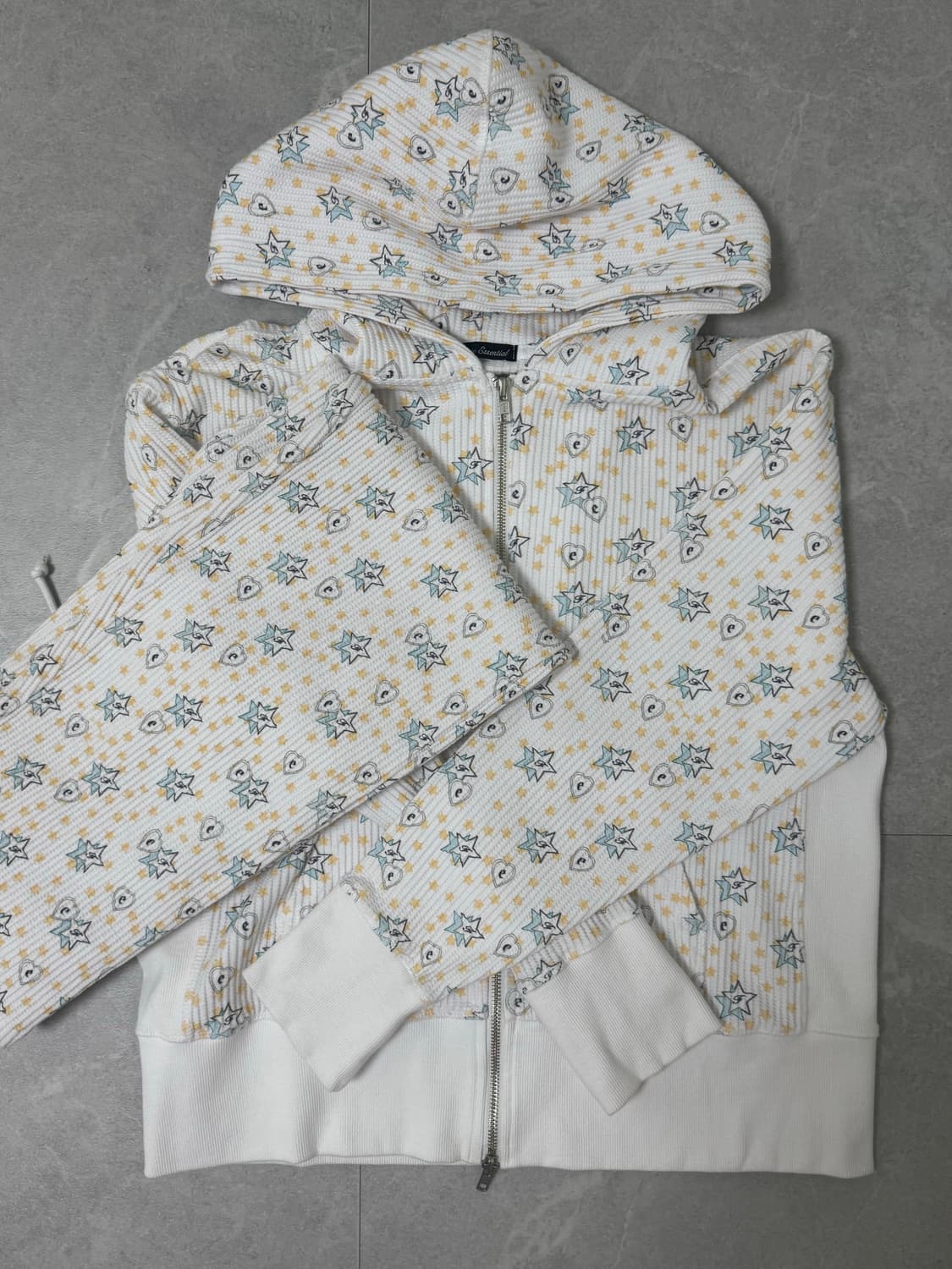 샵페어리 팝핑 후드집업 세트 fees popping heart&star 상품이미지1