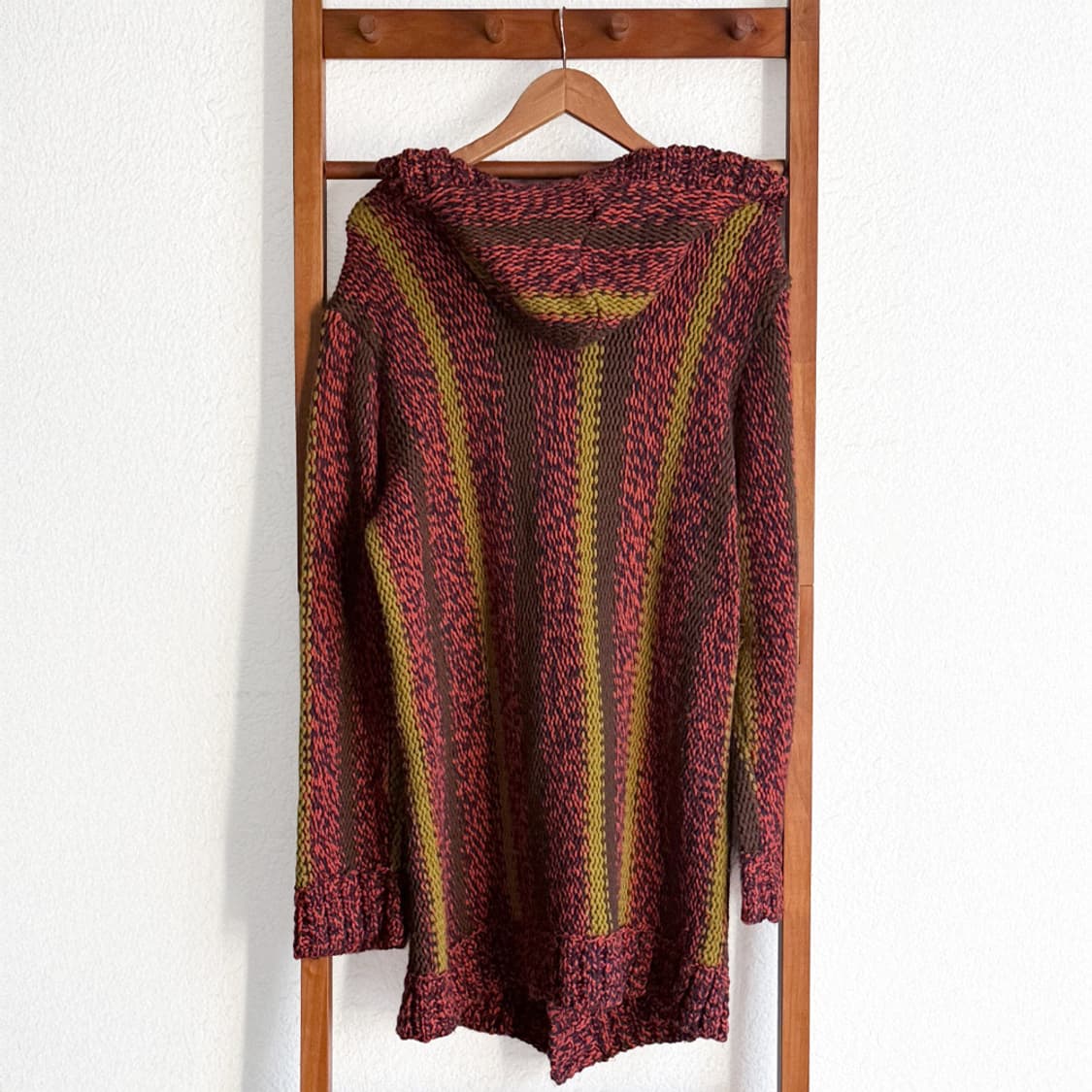 우든 하스켈 후드 가디건 상품이미지7