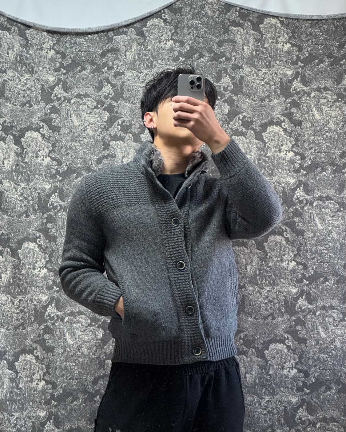 henry cottons / 헨리코튼 버튼 니트 가디건 상품이미지1