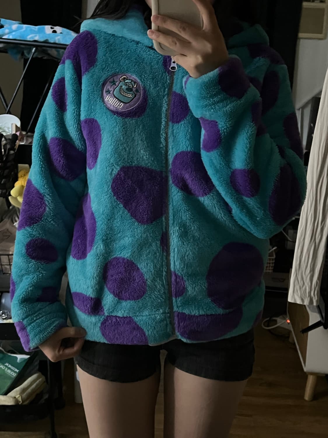 디즈니 설리반 몬스터 후드집업 M 와투케  상품이미지6