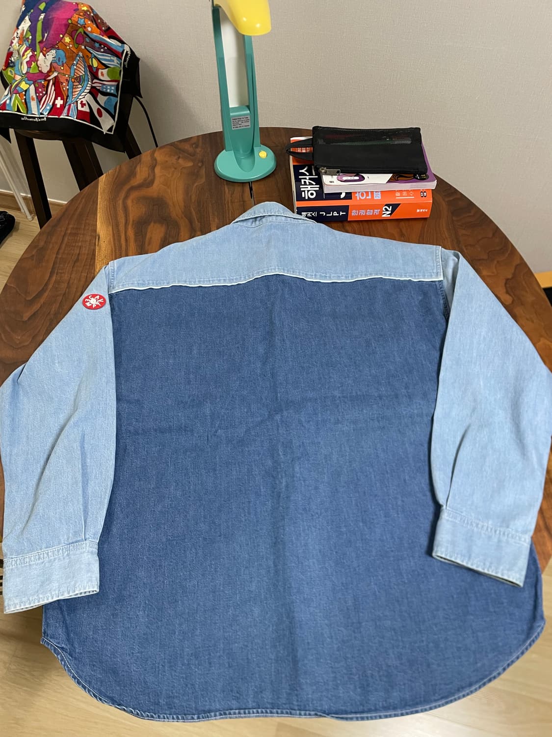 (L) 카브엠트 데님 셔츠 C.E. cav empt 상품이미지4