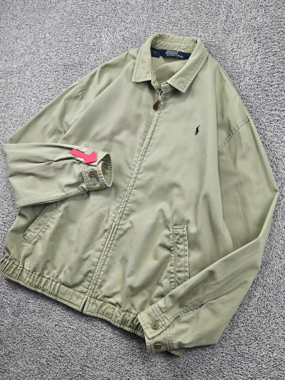 폴로랄프로렌 코튼쉘 스윙탑 블루종 자켓 ( M ) / 11892 상품이미지6